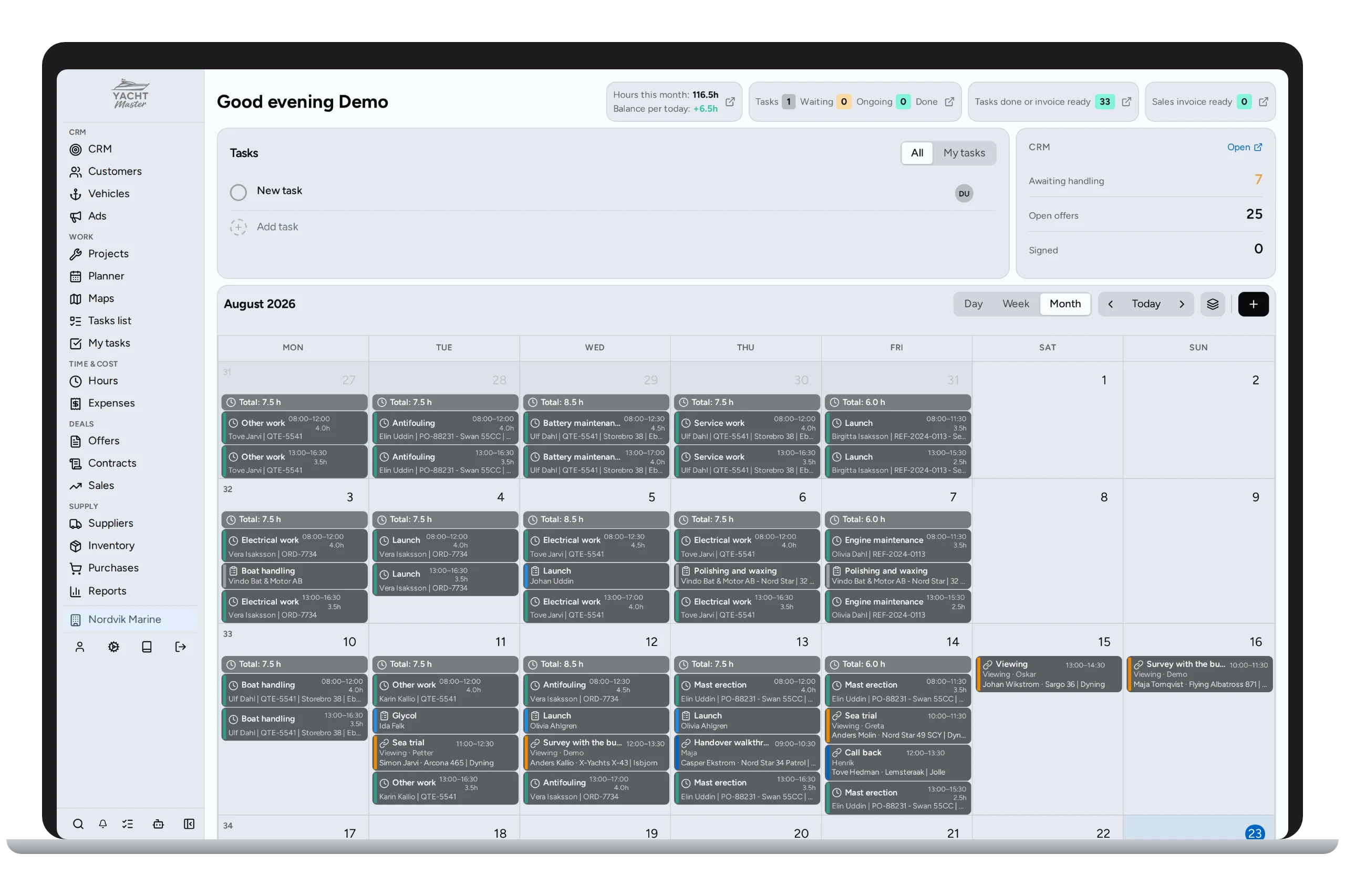 YachtMaster Application